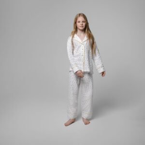 Pizama Codekus Soft Touch Vaikiska Balta