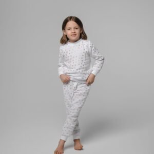 Pizama Codekus Soft Touch Vaikiska Balta 4