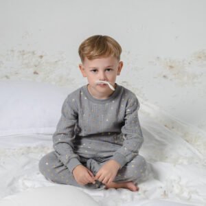 Pizama Codekus Soft Touch Vaikiska Pilka