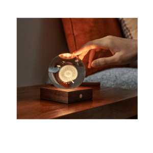 Originalios Dovanos Kristaline Lempa Su Atvaizdu