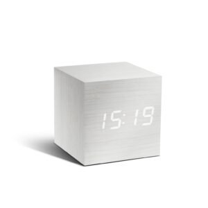 Originalios Dovanos Medinis Cube Click Laikrodis 3