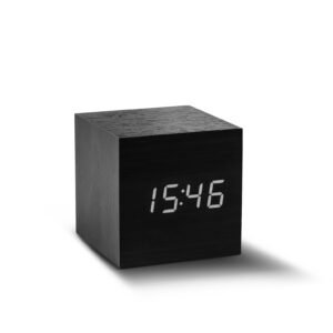 Originalios Dovanos Medinis Cube Click Laikrodis 4