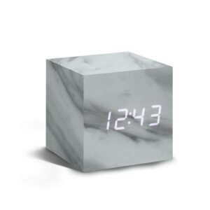Originalios Dovanos Medinis Cube Click Laikrodis 8