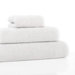 Ranksluosciai Linen Waffle White 3vnt 2