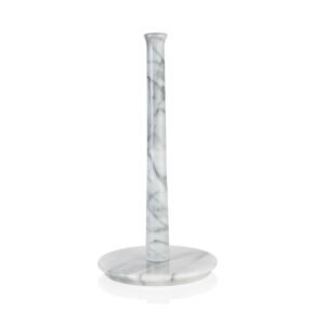 Virtuvinio Popieriaus Laikiklis Baltas Marmurinis