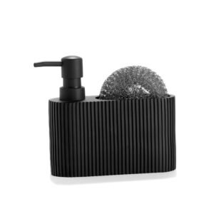 Muilo Dozatorius Juodas Wavy