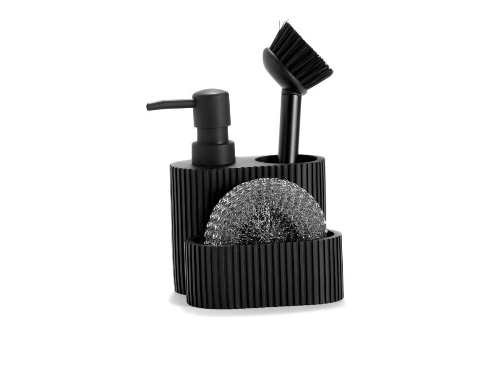 Muilo Dozatorius Juodas Wavy 3in1