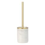 Tualeto Sepetys Round Marble Gold