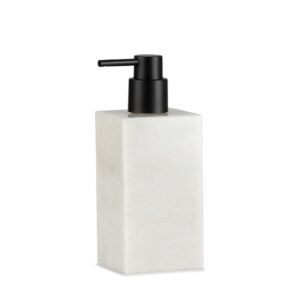 Muilo Dozatorius Square Marble Baltas