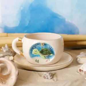 Originalios Dovanos Puodelis Su Kabanciu Vezliu 4