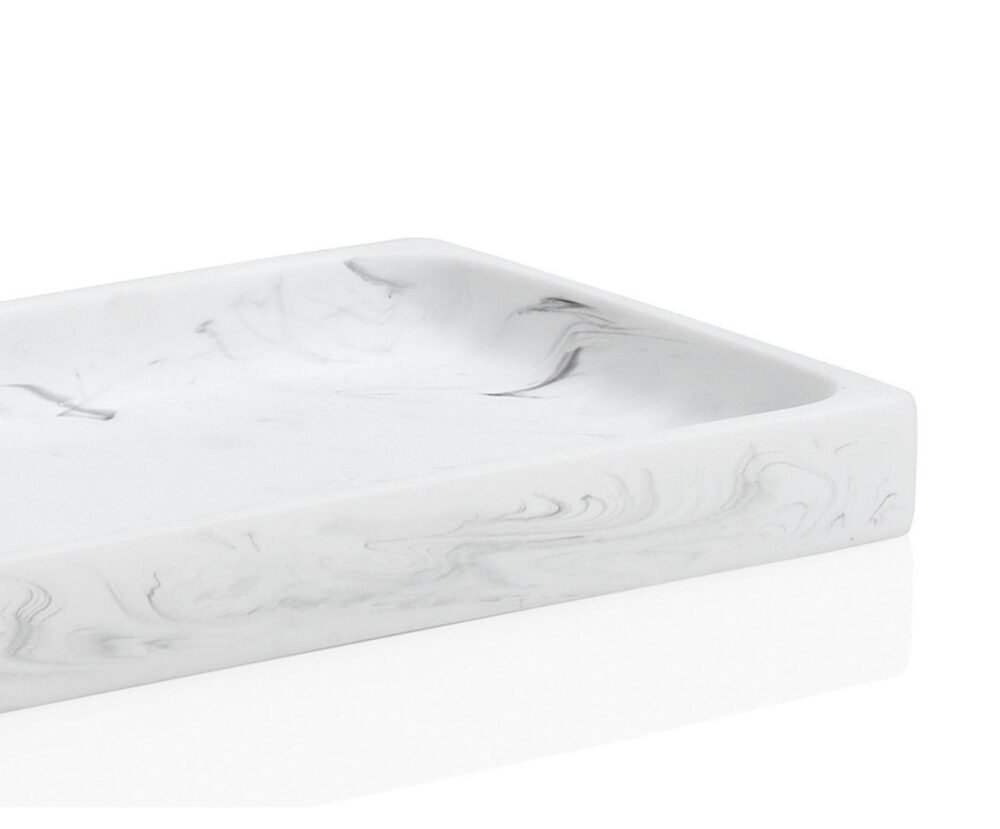 Muiline Tray White Marble 2