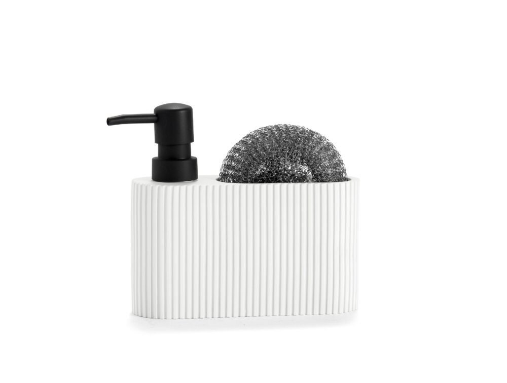 Muilo Dozatorius Wavy Baltas