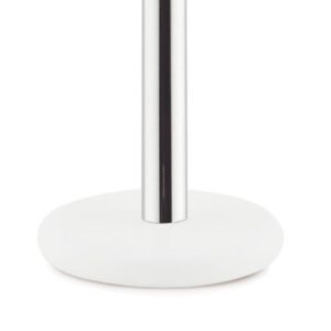 Virtuvinio Popieriaus Laikiklis Baltas Sidabrinis