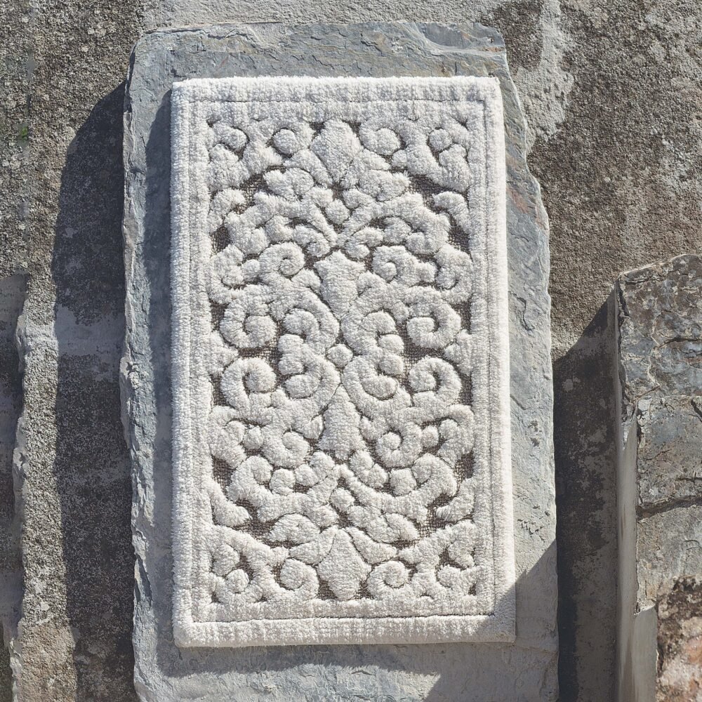 Vonios Kilimelis Linen Vintage 60x100cm 3