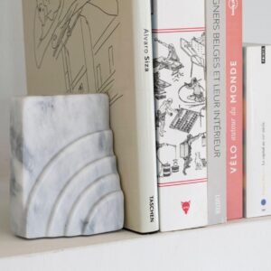 Knygu Laikikliai Marmuriniai 2vnt 11x5x14 Cm