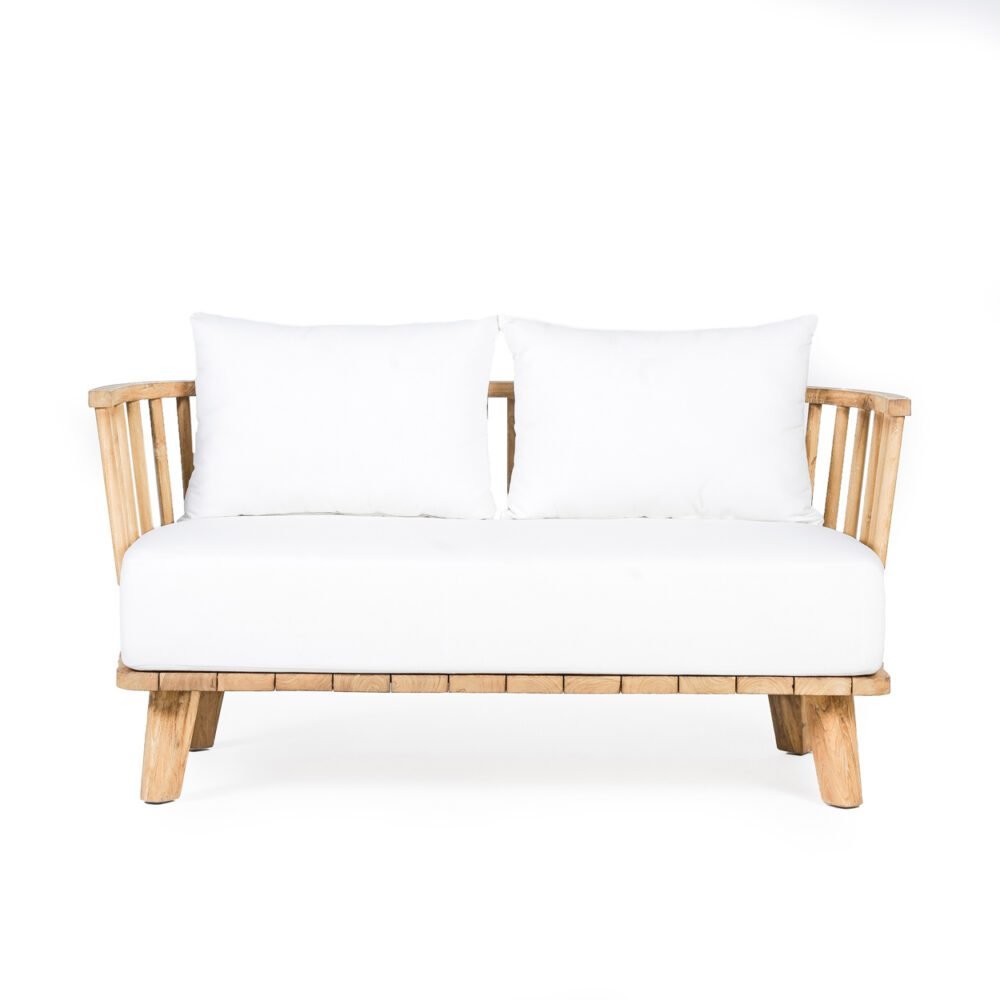 Lauko Baldai Dviviete Sofa Malawi White