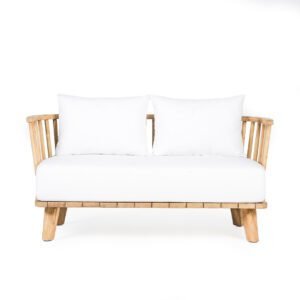 Lauko Baldai Dviviete Sofa Malawi White