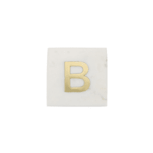 Padekliukai Veronos Marmuro Rinkinys Monograma B