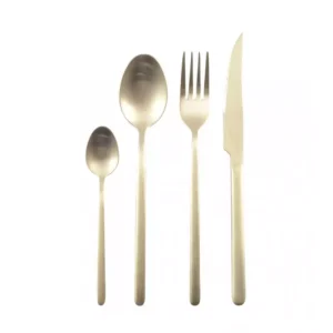 Stalo Irankiai 24 Daliu Sampaninis Matinis Rinkinys