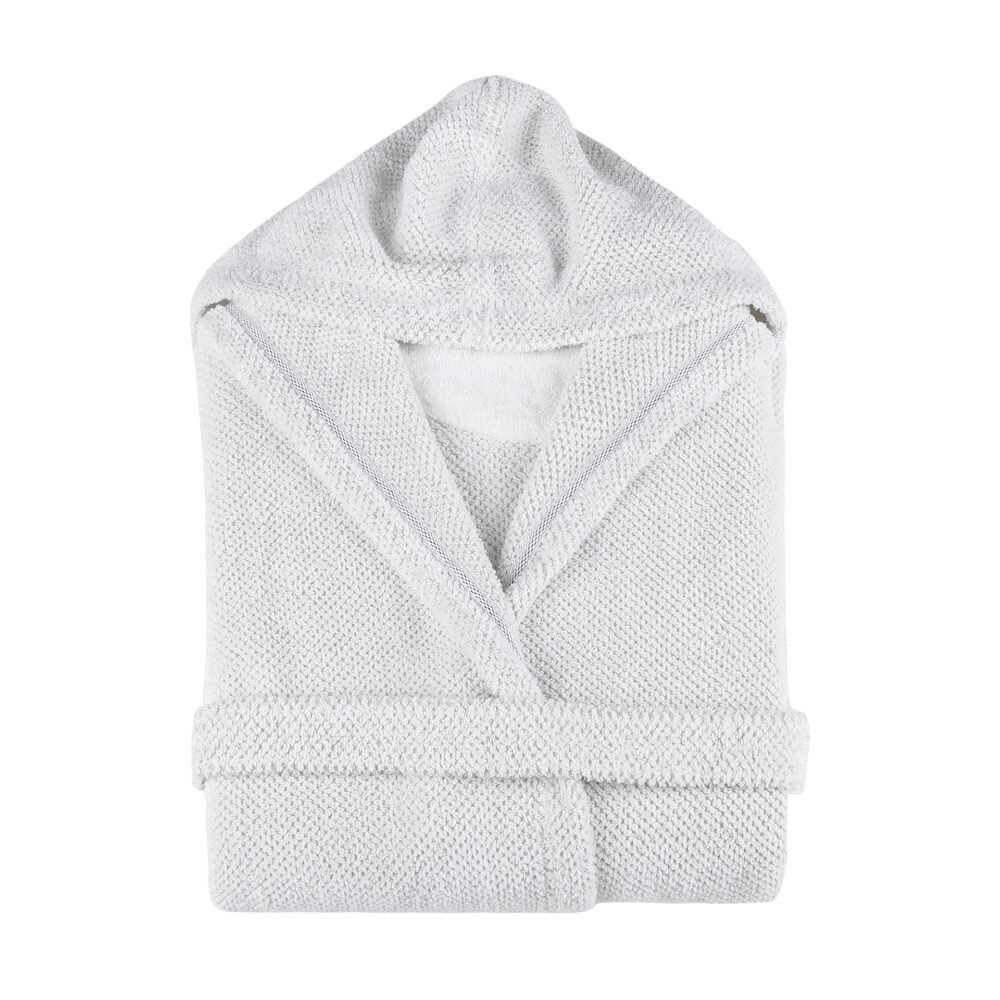 Chalatas Linen Waffle White 2