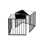 Soninis Staliukas Straight Square 2 Vnt Rinkinys