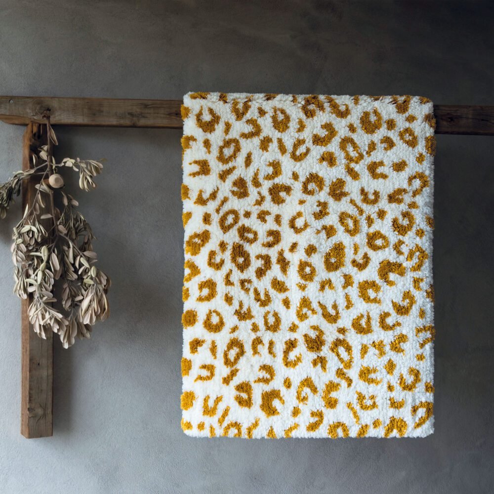 Vonios Kilimelis Leopard 70x120cm