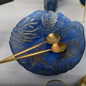 Serviravimo Saukstai Rinkinys Auksiniai 2