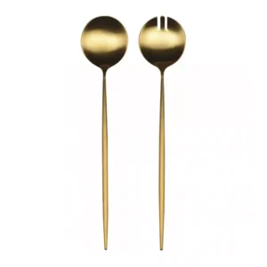 Serviravimo Saukstai Rinkinys Auksiniai