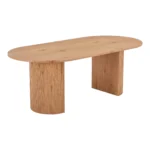 Valgomojo Stalas Boavista Natural 100x210x75 Cm