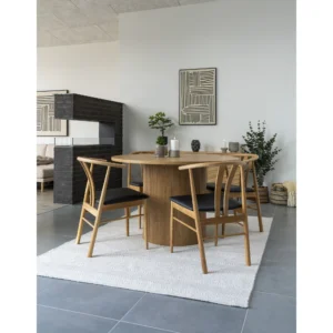 Valgomojo Stalas Boavista Natural O120x75 Cm 4