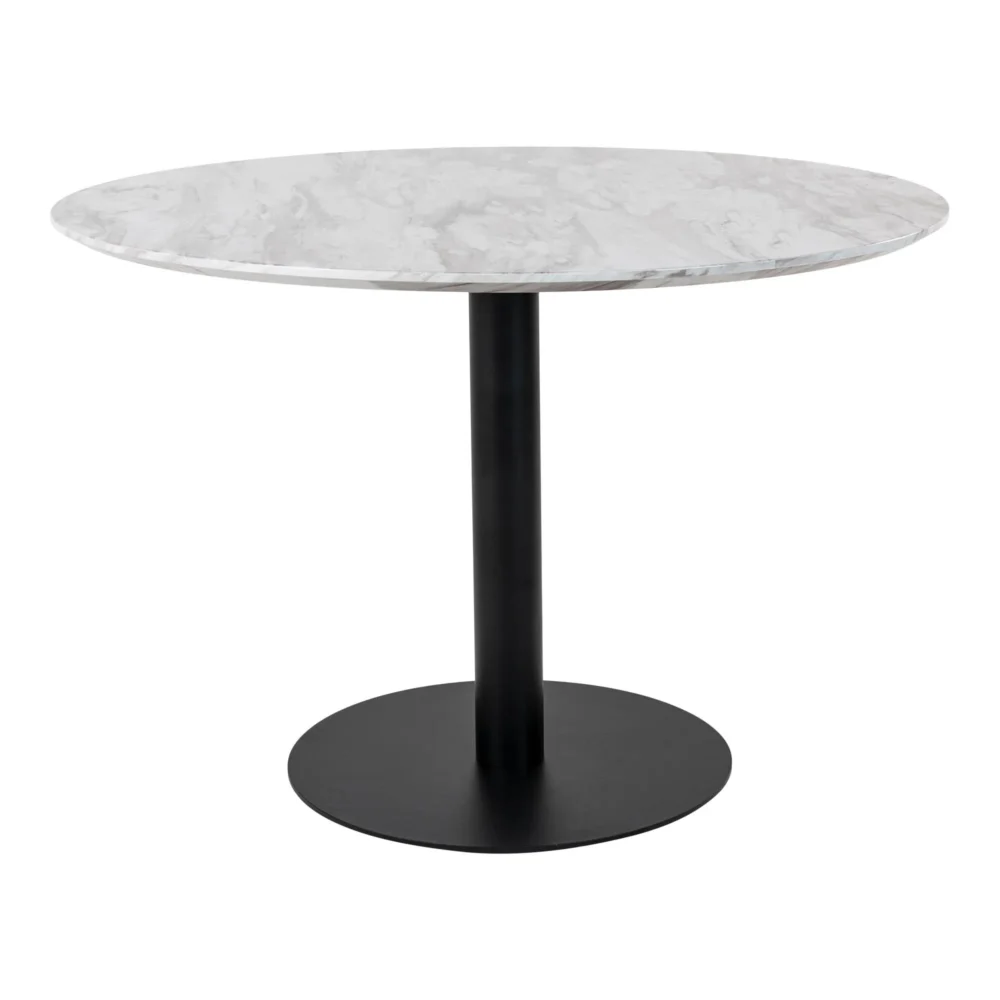 Valgomojo Stalas Bolzano Juodas O110x75 Cm