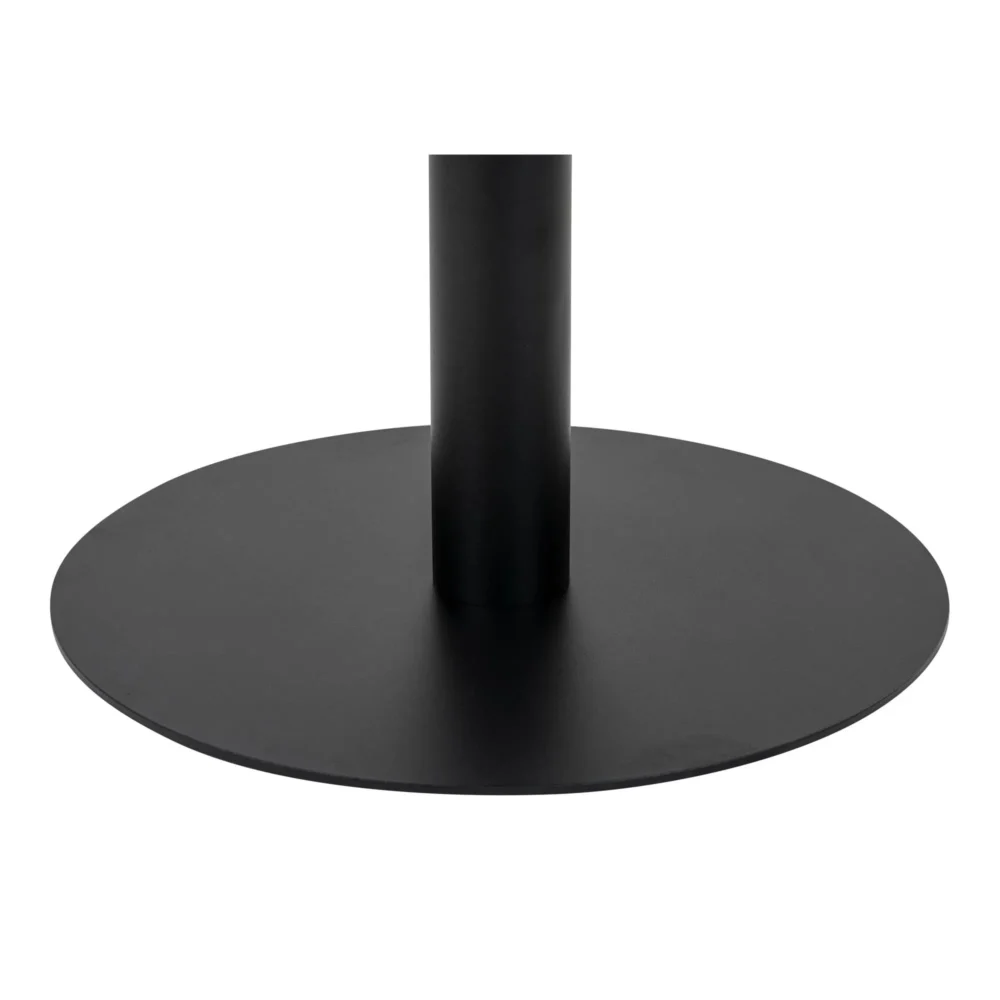 Valgomojo Stalas Bolzano Juodas O110x75 Cm 3