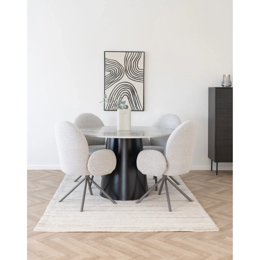 Valgomojo Stalas Brito O120x75 Cm 2