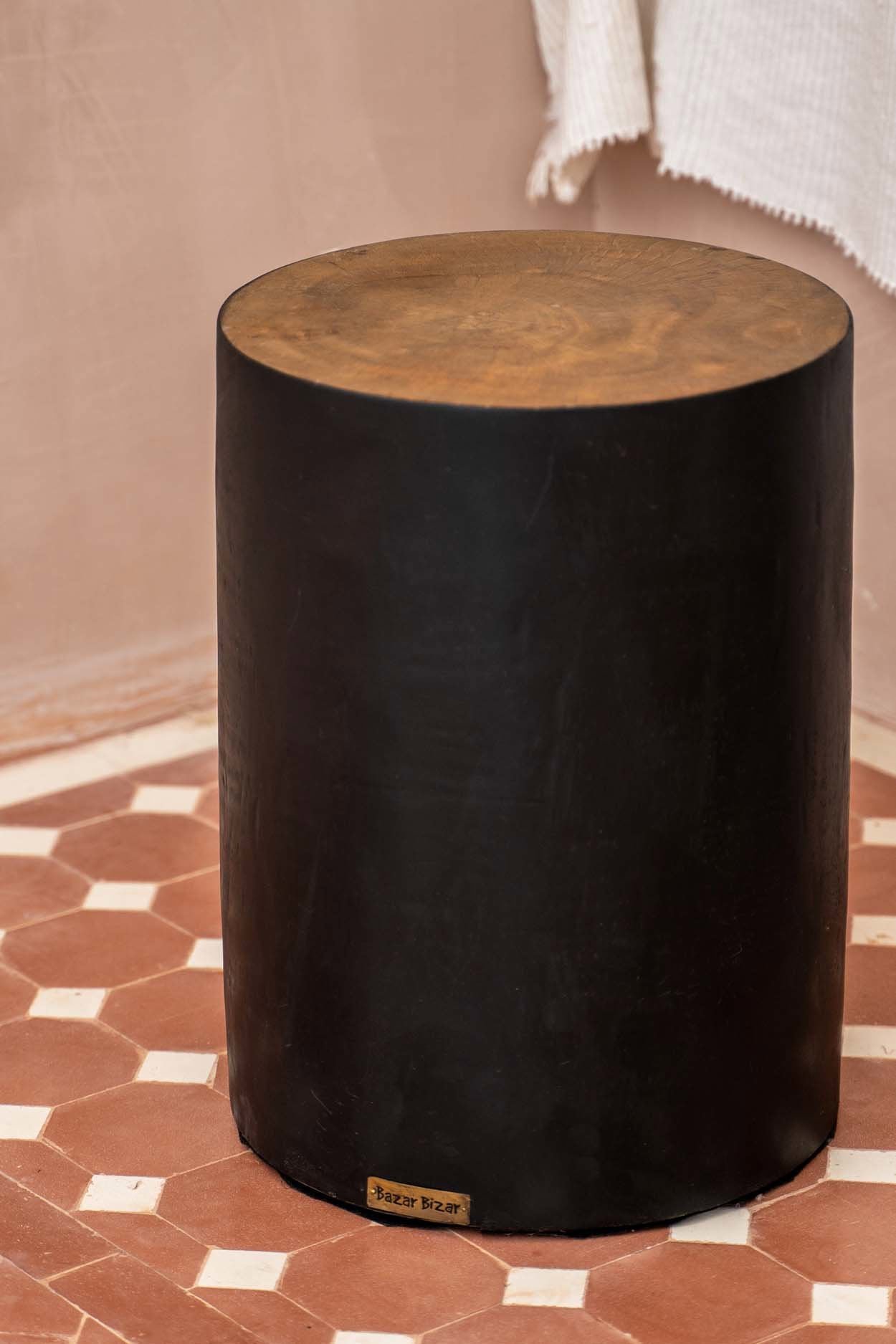 Taburėtė "Tribe Stool Black" - Image 4