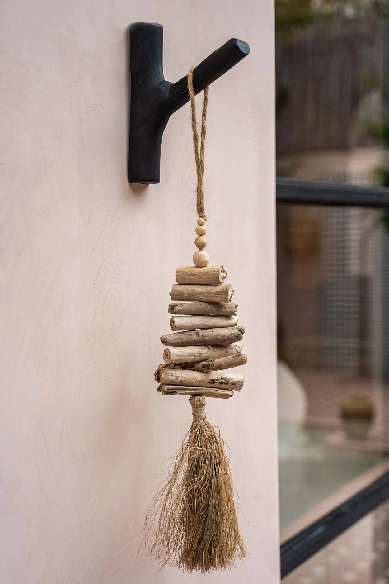 Sienos dekoracija "Raffia Driftwood" - Image 3