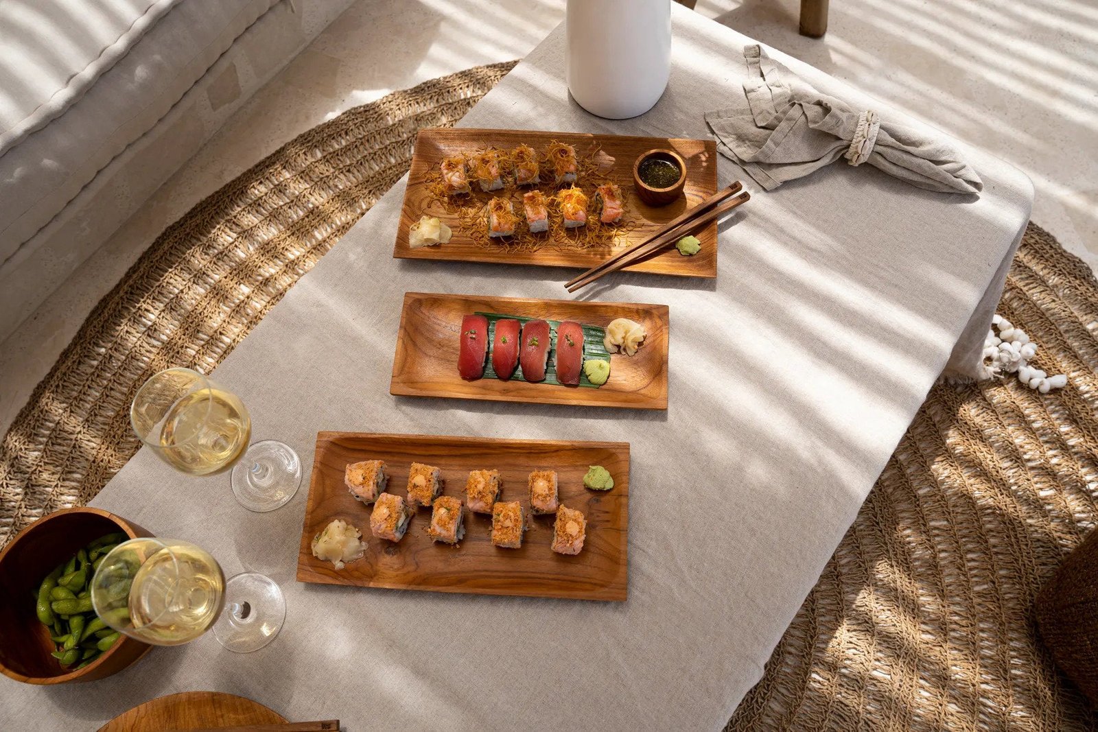 Sushi lėkštė iš tikmedžio S - Image 8