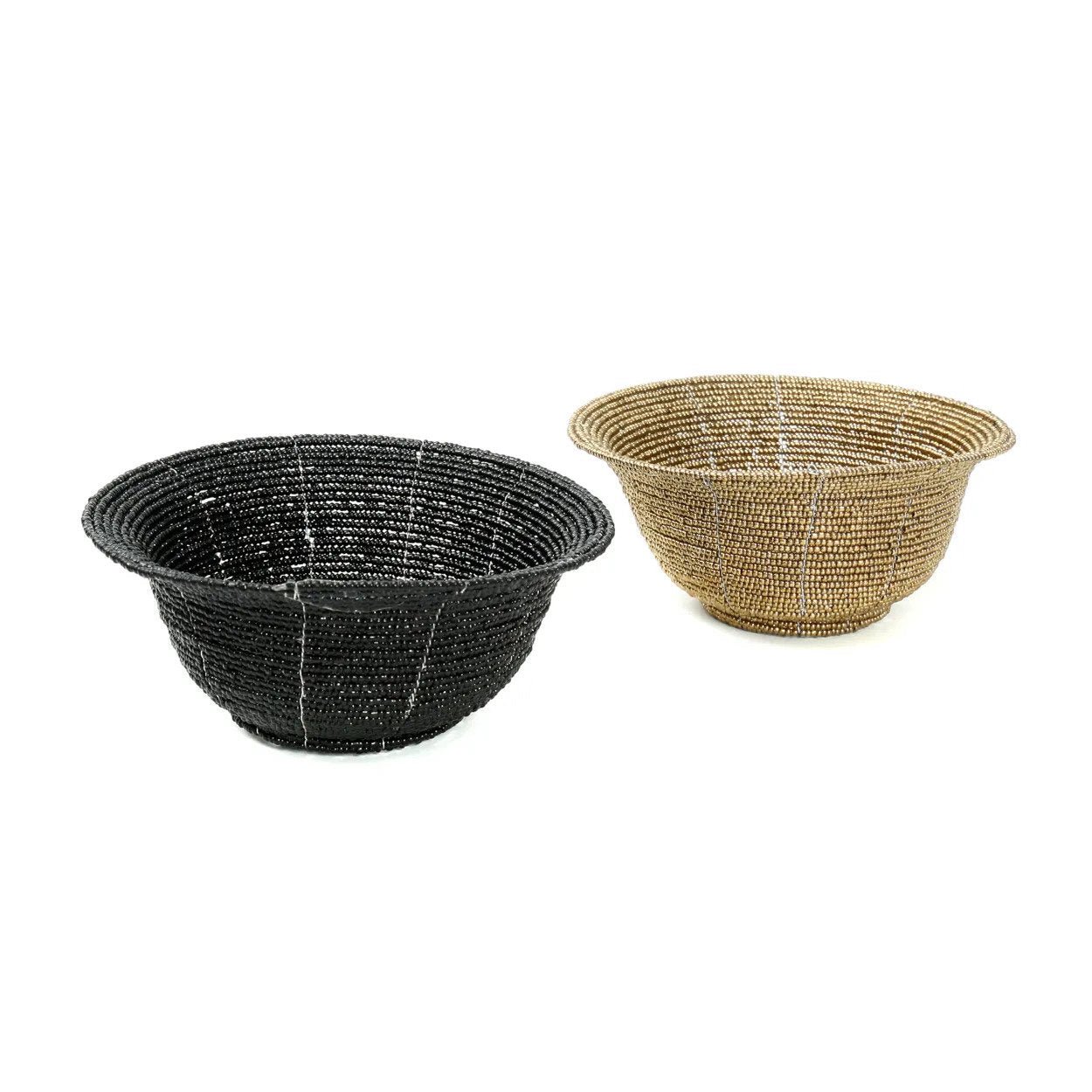 Krepšelis "Beaded Bowl Black" S - Image 4