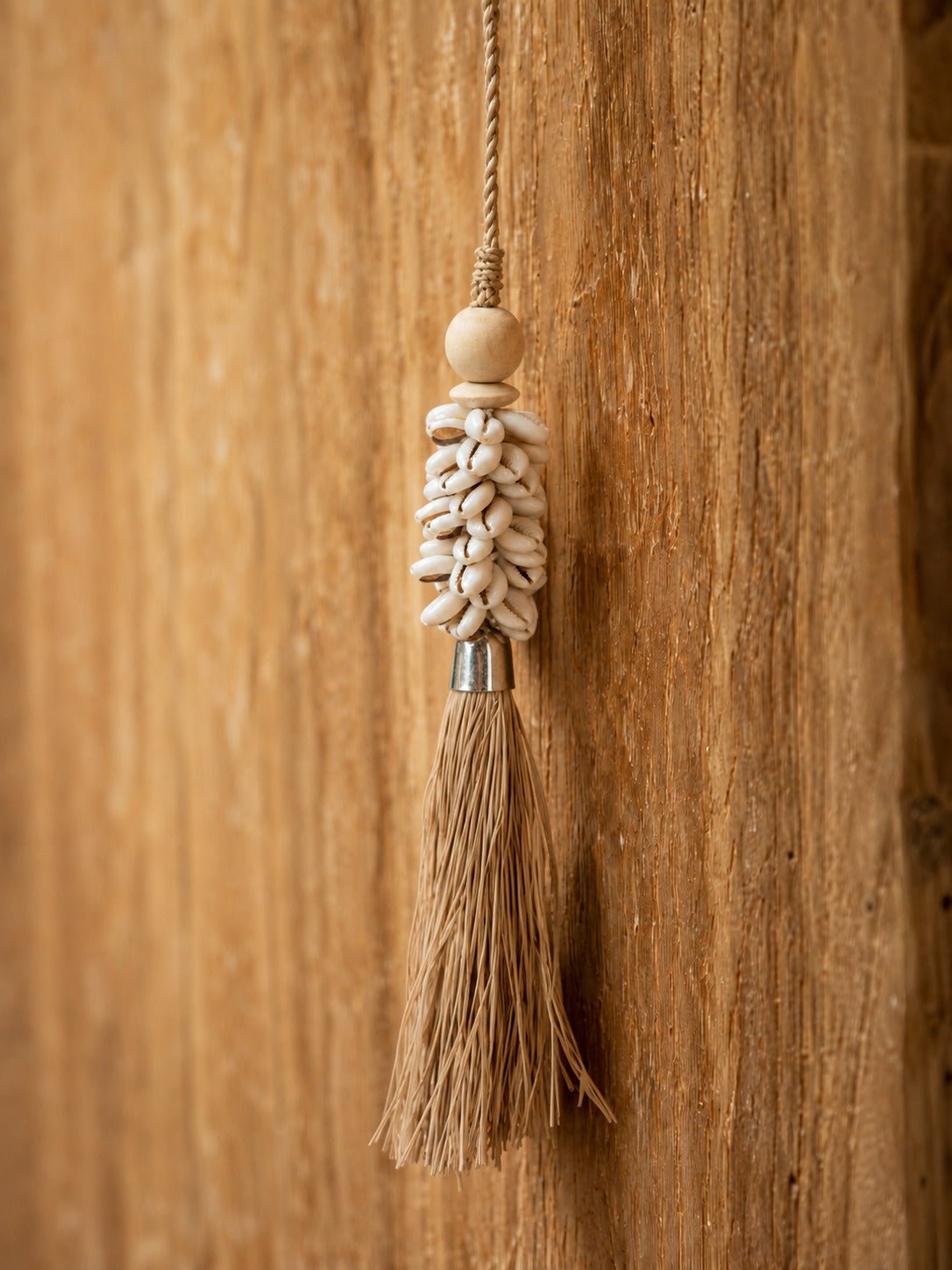 Sienos dekoracija "Cowrie and Raffia Natural" - Image 3