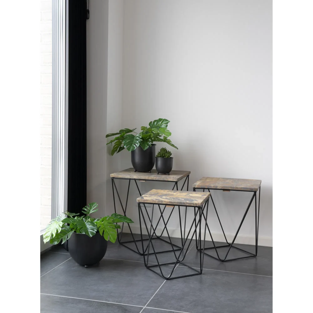 Dirbtine Gele Monstera 45cm 7