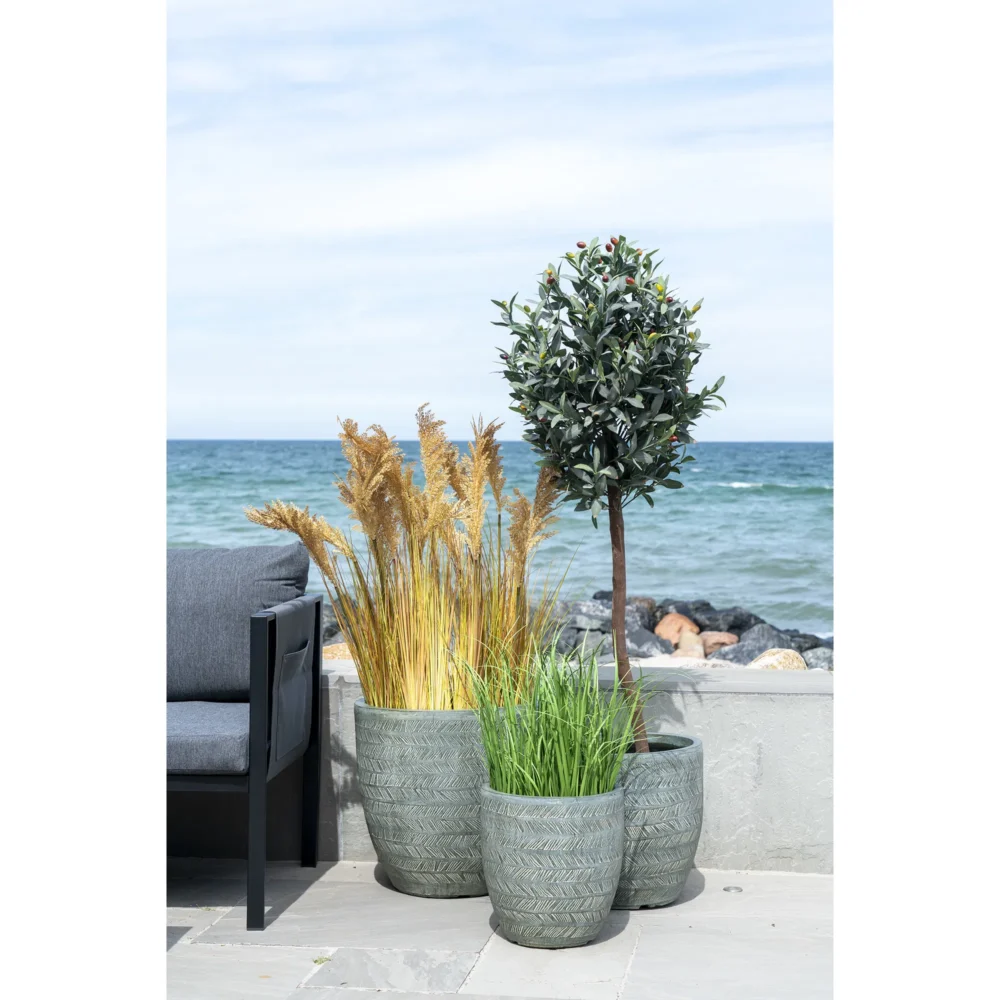 Dirbtine Gele Poa Grass 68cm 5