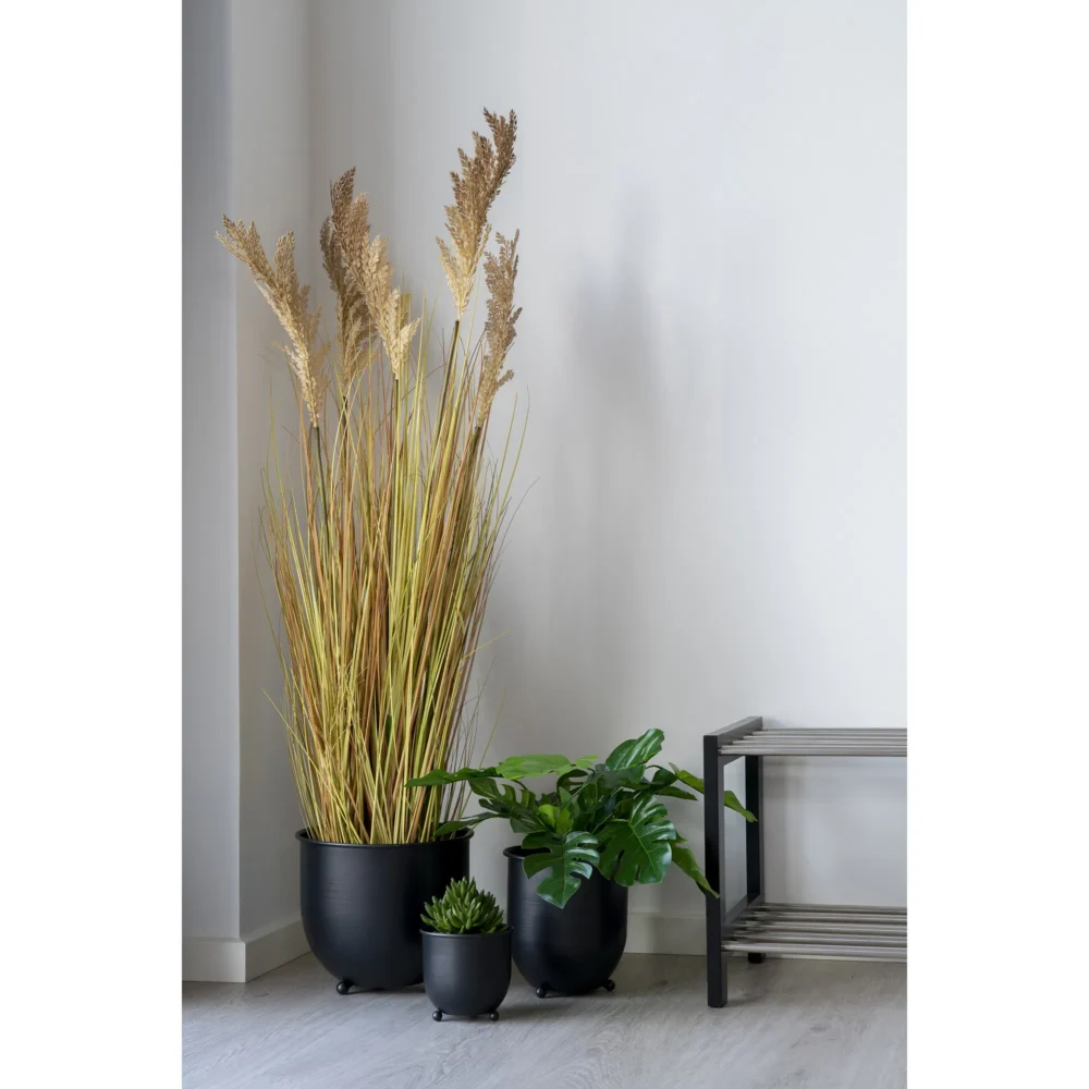Dirbtine Gele Sorghum Grass 110cm 4