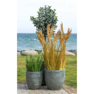Dirbtine Gele Sorghum Grass 110cm 7