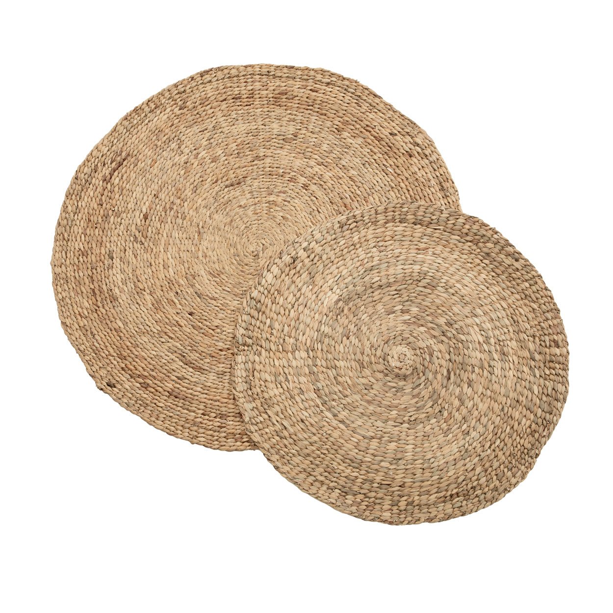 Apvalus kilimas „Water Hyacinth“ – natūralus, Ø 90 cm - Image 6
