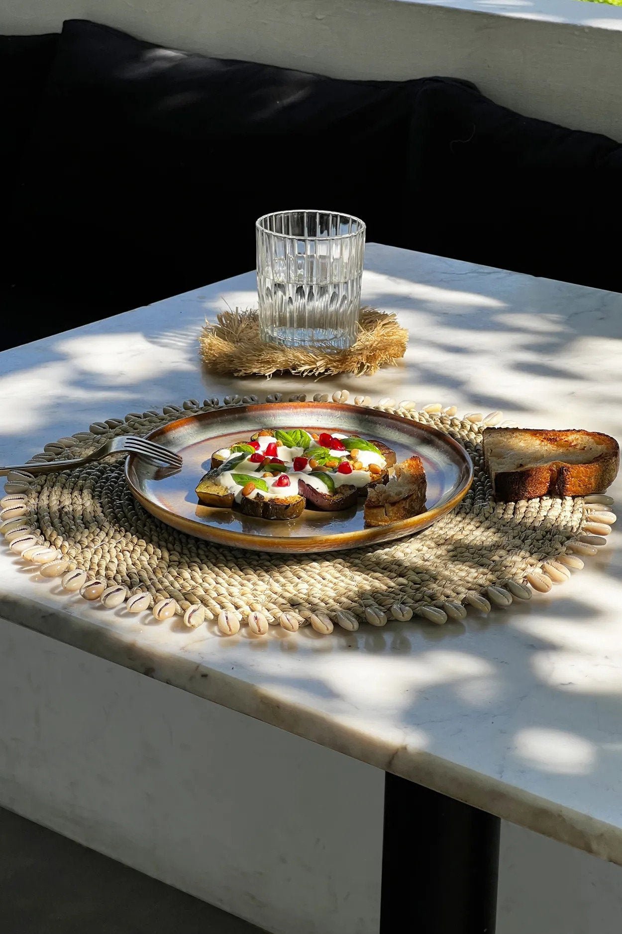 Jūržolės padėkliukas „The Seagrass Shell Placemat“ - Image 5