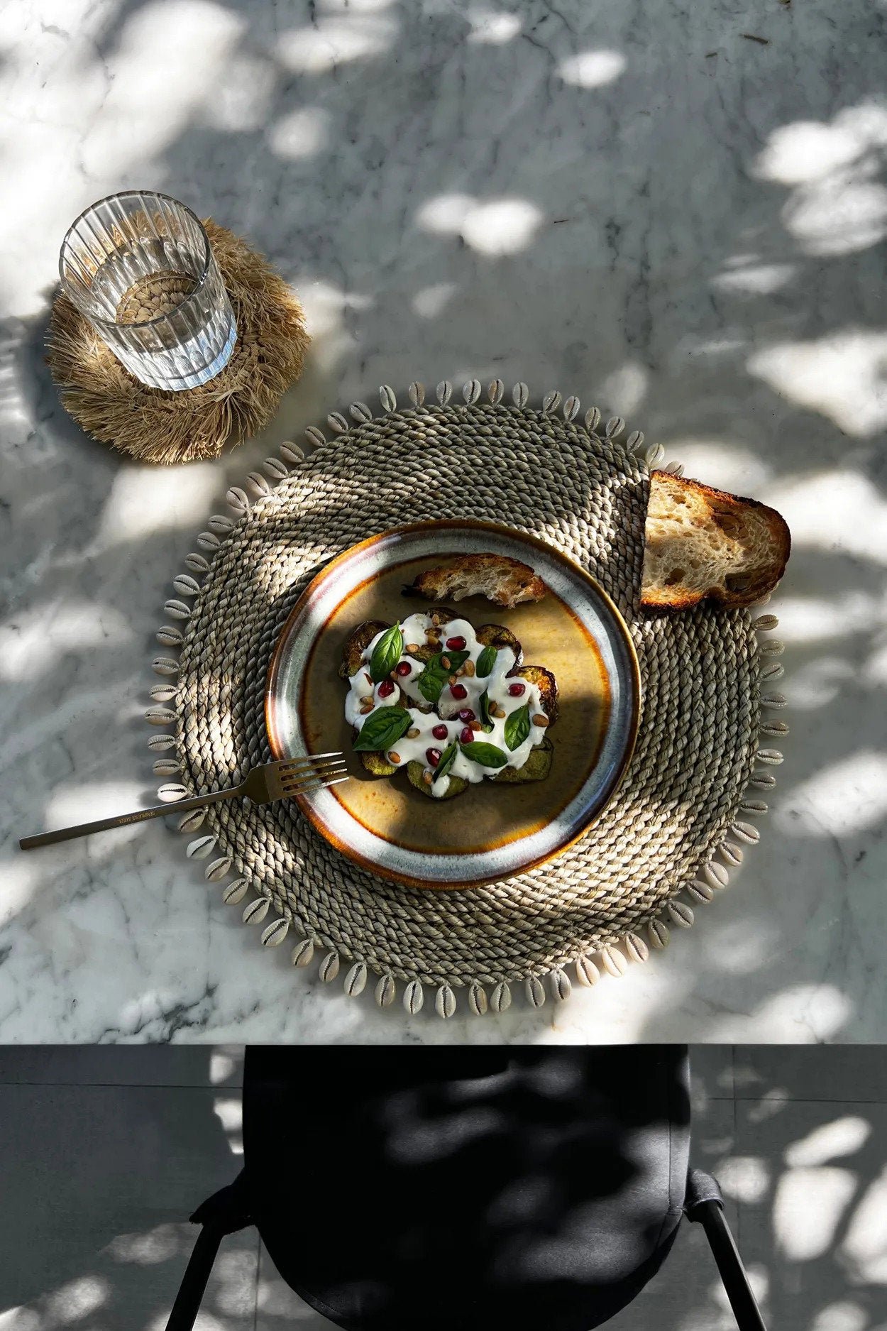 Jūržolės padėkliukas „The Seagrass Shell Placemat“ - Image 7