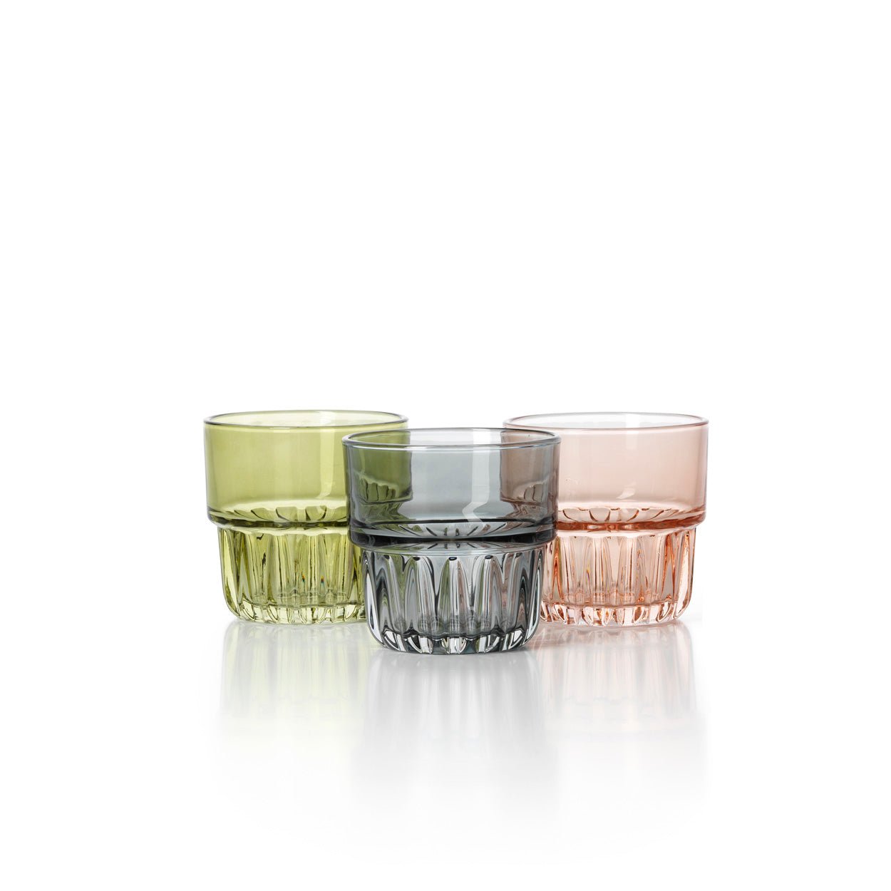 Stiklinė Faceted Tumbler – žalia - Image 8