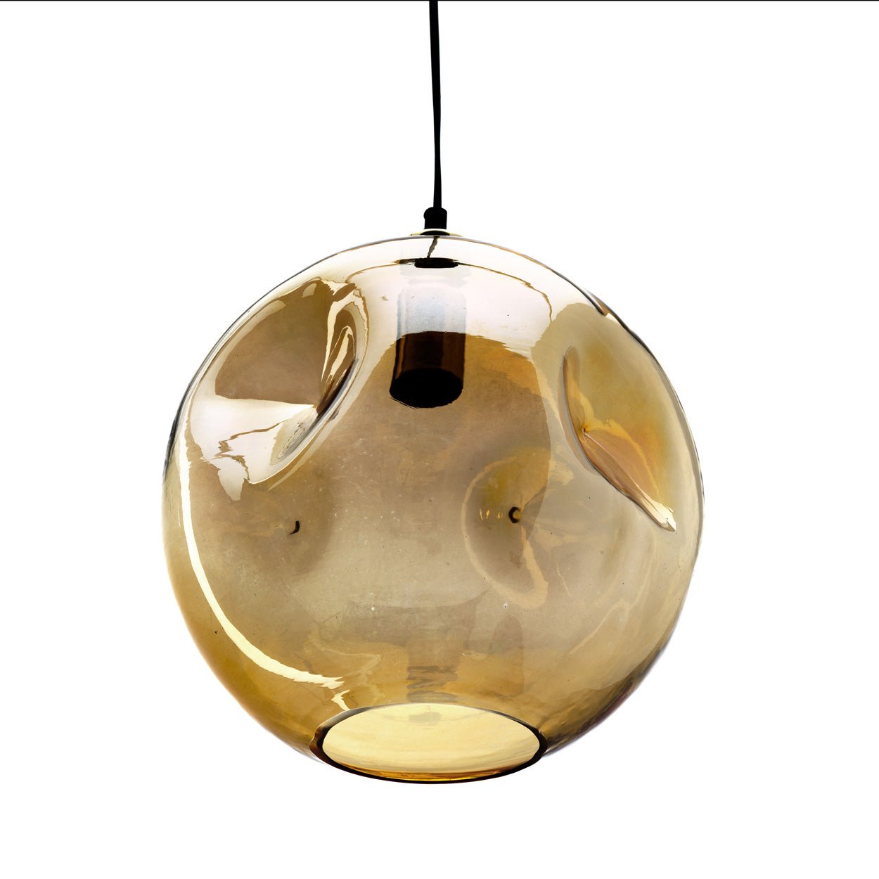 Pakabinamas šviestuvas Bubbella – šviesiai auksinis - Image 5