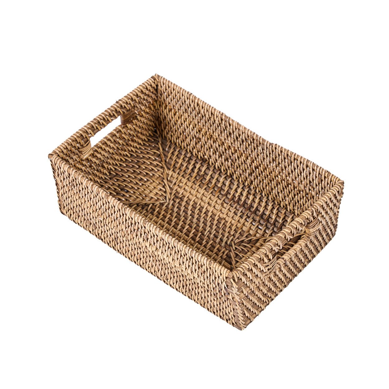 Krepšys Rattan Storage Keeper – natūrali ruda - Image 9