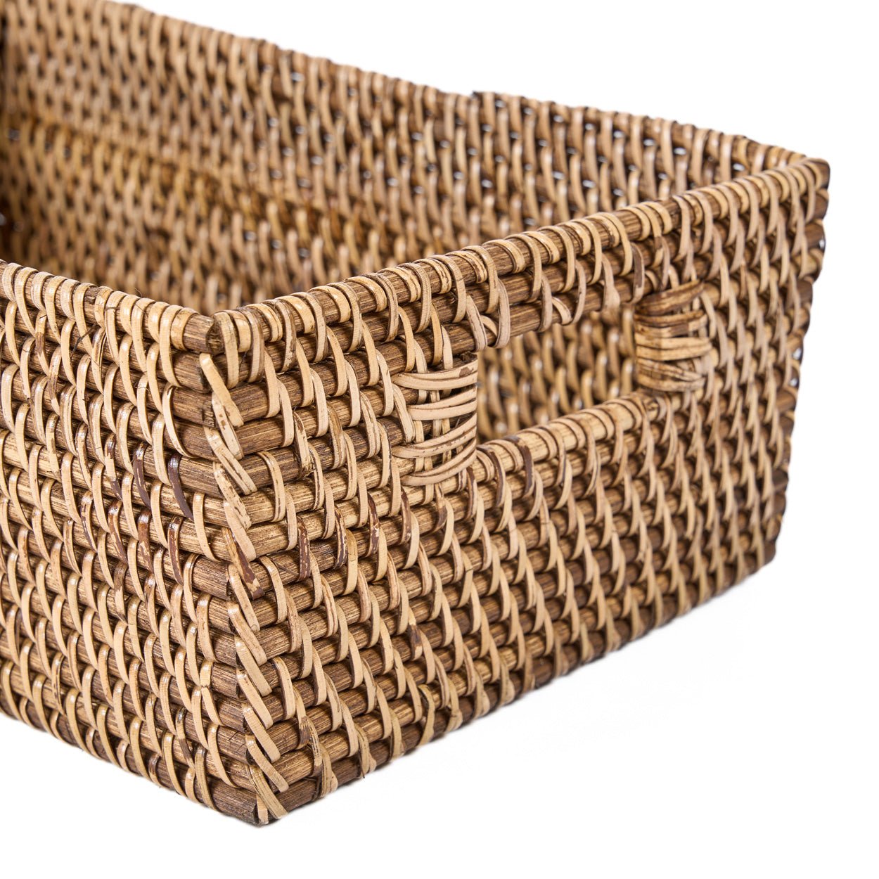 Krepšys Rattan Storage Keeper – natūrali ruda - Image 10