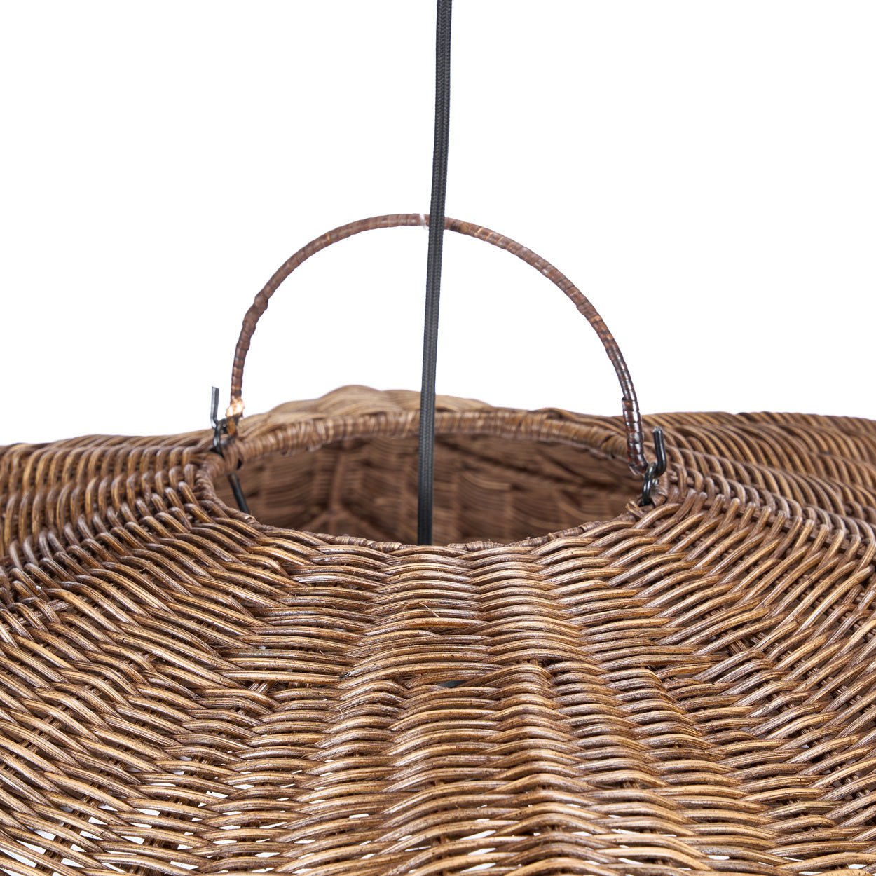 Pakabinamas šviestuvas Wave – tamsaus riešuto, L - Image 10